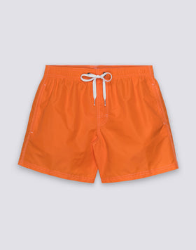 ICONIC TAFFETA MEN'S SHORT ELASTIC WAIST SWIMSHORTS