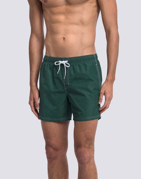 ICONIC TAFFETA MEN'S SHORT ELASTIC WAIST SWIMSUIT