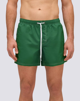 ICONIC TAFFETA MEN'S SHORT ELASTIC WAIST SWIMSHORTS