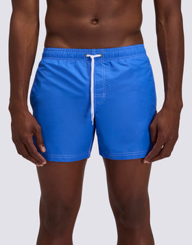 ICONIC TAFFETA MEN'S SHORT ELASTIC WAIST SWIMSUIT