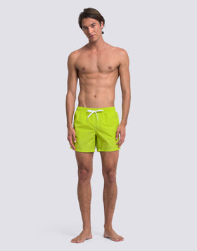 ICONIC TAFFETA MEN'S SHORT ELASTIC WAIST SWIMSUIT