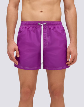 ICONIC TAFFETA MEN'S SHORT ELASTIC WAIST SWIMSUIT