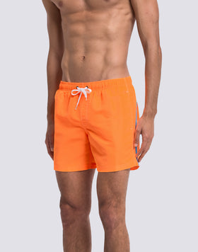 ICONIC TAFFETA MEN'S SHORT ELASTIC WAIST SWIMSHORTS