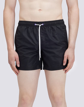 ELASTICATED WAIST ICONIC TAFFETA RAINBOW 2 COLOURS SHORT SWIMSHORTS