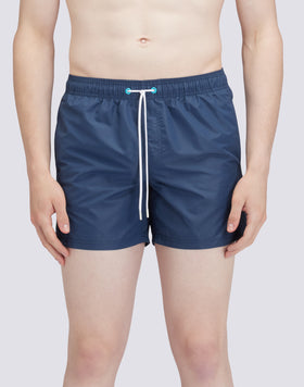 ELASTICATED WAIST ICONIC TAFFETA RAINBOW 2 COLOURS SHORT SWIMSHORTS