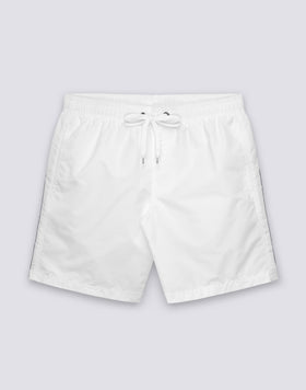 ICONIC TAFFETA MID-LENGTH SWIMSHORTS WITH ELASTICATED WAIST