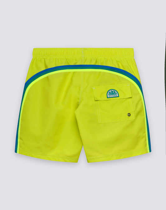 ICONIC TAFFETA MID-LENGTH SWIMSHORTS WITH ELASTICATED WAIST