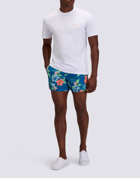 MEN'S T-SHIRT WITH BLISS PRINT SUNDEK FOLLOW THE SUN