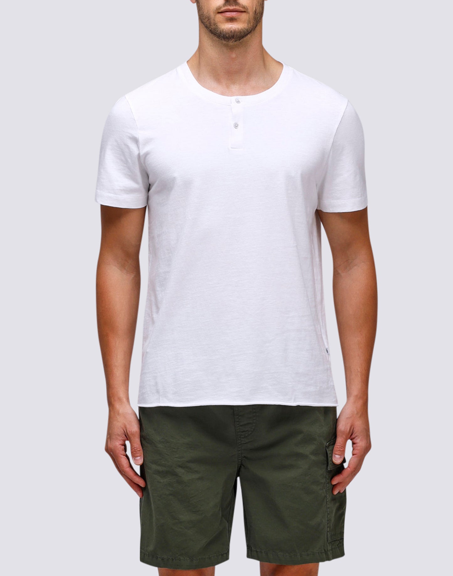 T-SHIRT WITH BUTTONS