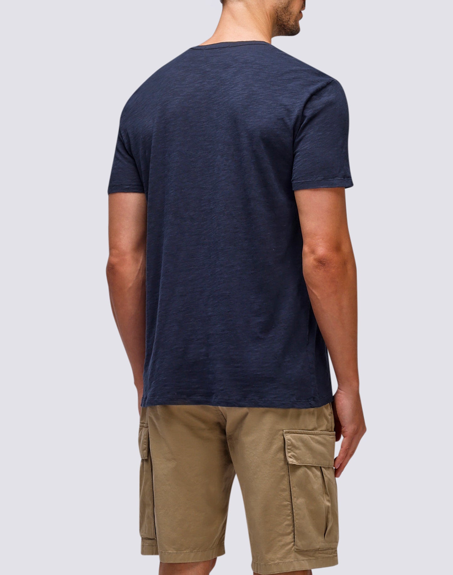 GARMENT DYED T-SHIRT WITH POCKET