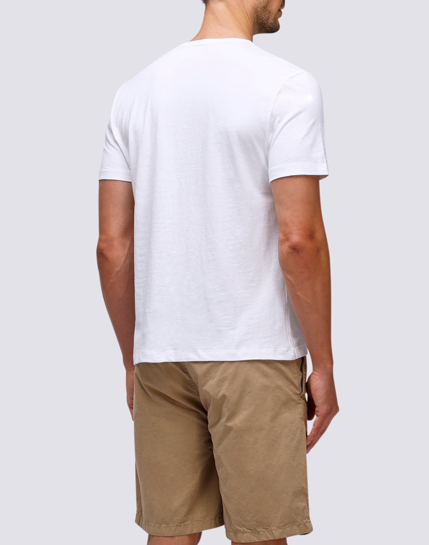 GARMENT DYED CREW NECK T-SHIRT