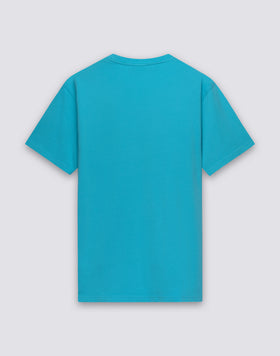 T-SHIRT WITH TRICOLOUR EMBROIDERY