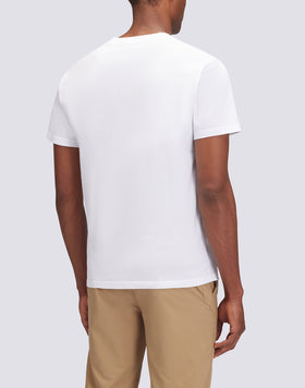 T-SHIRT WITH TRICOLOUR DETAIL