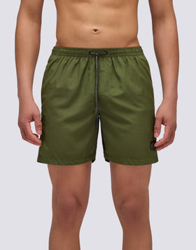 MEDIUM ELASTICATED WAIST LIGHT POLY SWIMSHORTS