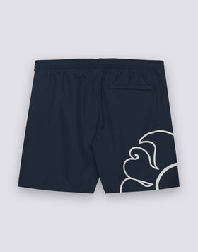 LIGHT POLY REPREVE® MID-RISE SWIMSHORTS