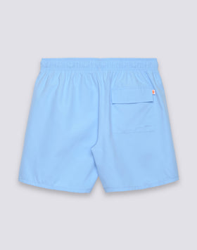 MEN'S SHORT SWIMSHORTS WITH ELASTIC WAIST AND PEACHY FABRIC