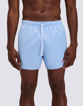 MEN'S SHORT SWIMSHORTS WITH ELASTIC WAIST AND PEACHY FABRIC
