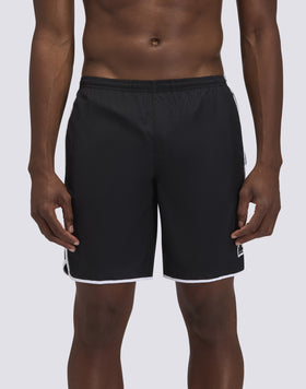 LONG SWIM SHORTS WITH AN ELASTICATED WAISTBAND