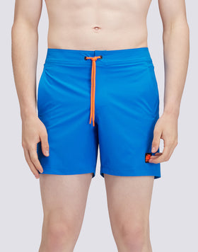 MID-LENGTH SWIMSHORTS IN STRETCH FABRIC