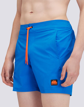 MID-LENGTH SWIMSHORTS IN STRETCH FABRIC
