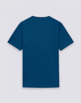 MEN'S CREW NECK T-SHIRT WITH TIDAL SURFER PRINT