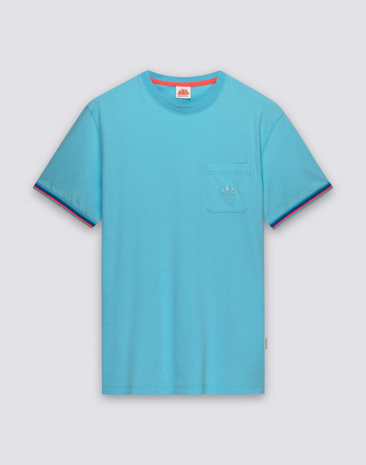 FINN CREW NECK T-SHIRT WITH POCKET