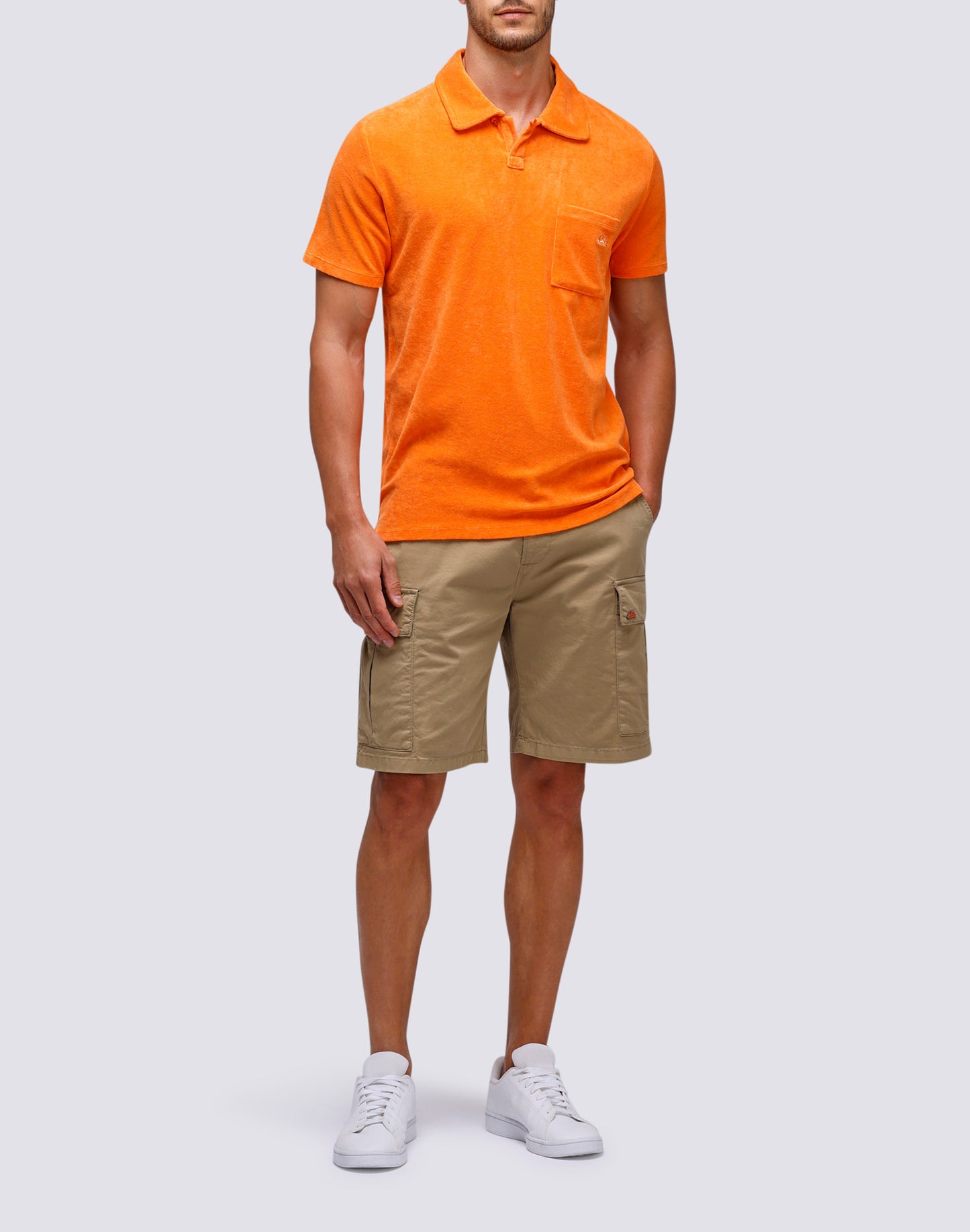 TERRY POLO SHIRT