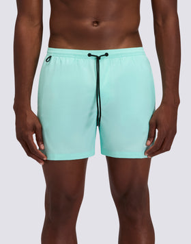 MEN'S SWIMSUIT WITH STRETCH FABRIC, ELASTICATED WAIST AND REMOVABLE CASE