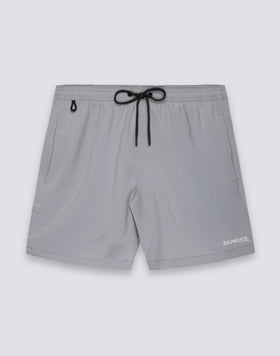 MEN'S SWIMSHORTS WITH STRETCH FABRIC, ELASTICATED WAIST AND REMOVABLE CASE
