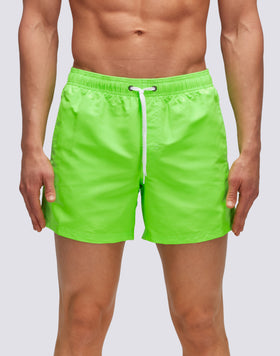 ICONIC TAFFETA SHORT SWIM SHORTS WITH AN ELASTICATED WAISTBAND