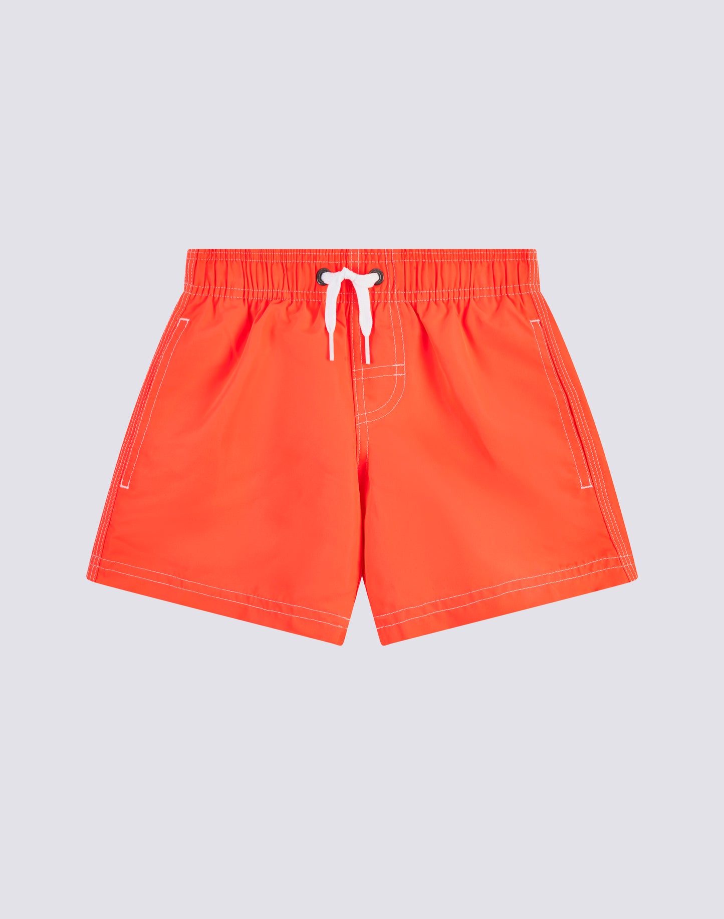 ICONIC TAFFETA STRETCH WAIST SWIM TRUNKS