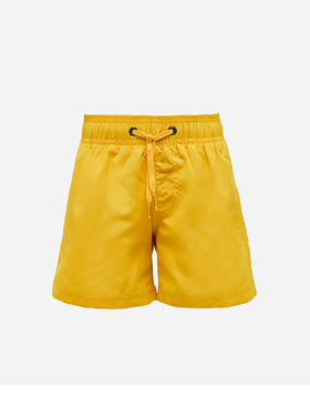 SHORT SWIM SHORTS WITH AN ELASTICATED WAISTBAND