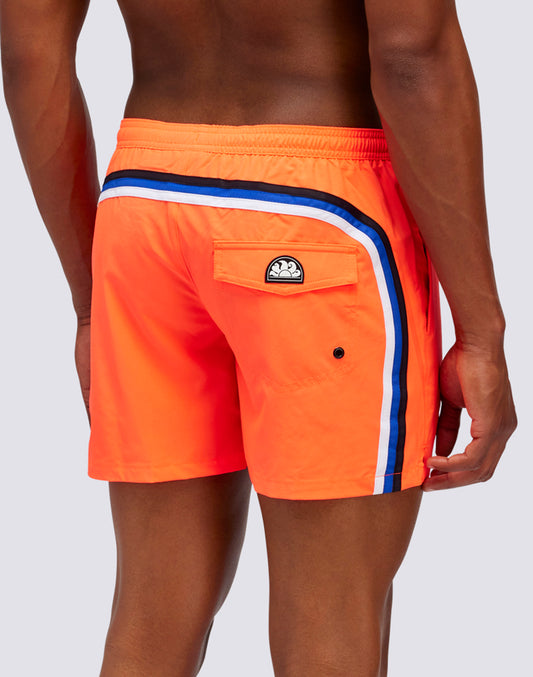 SHORT SWIMSHORTS WITH STRETCH ELASTIC WAIST