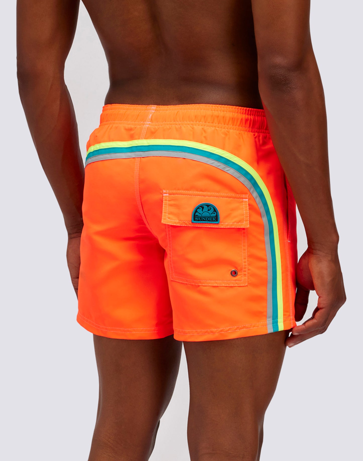 ORANGE FLUO MAN SWIMSHORTS