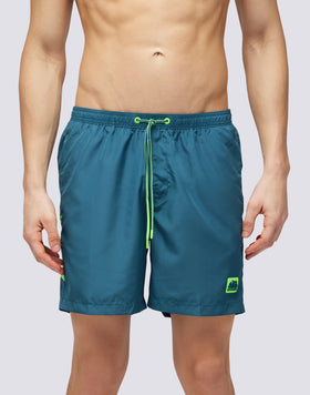 MEDIUM ELASTICATED WAIST LIGHT POLY SWIMSHORTS