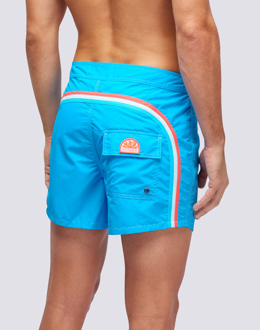 SHORT FIXED WAIST SWIMSHORTS ICONIC TAFFETA