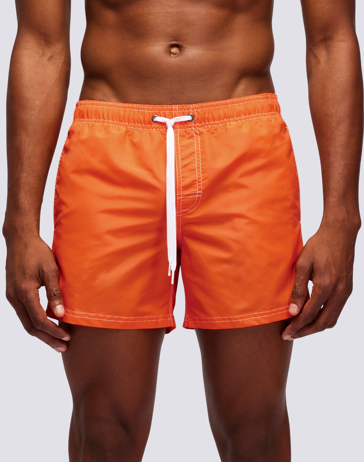 SHORT SWIM SHORTS WITH AN ELASTICATED WAISTBAND ICONIC TAFFETA DUTCH FLAG