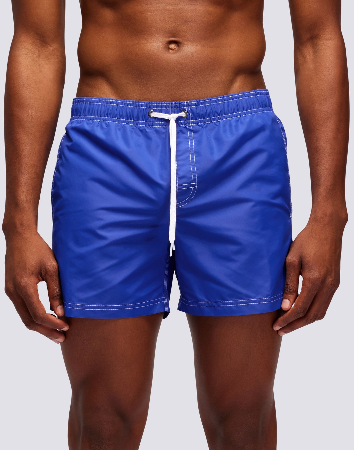 SHORT SWIM SHORTS WITH AN ELASTICATED WAISTBAND ICONIC TAFFETA FRANCE FLAG