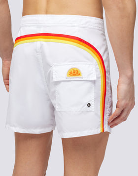 SHORT SWIMSHORTS ELASTIC WAIST ICONIC TAFFETA VINTAGE MODEL