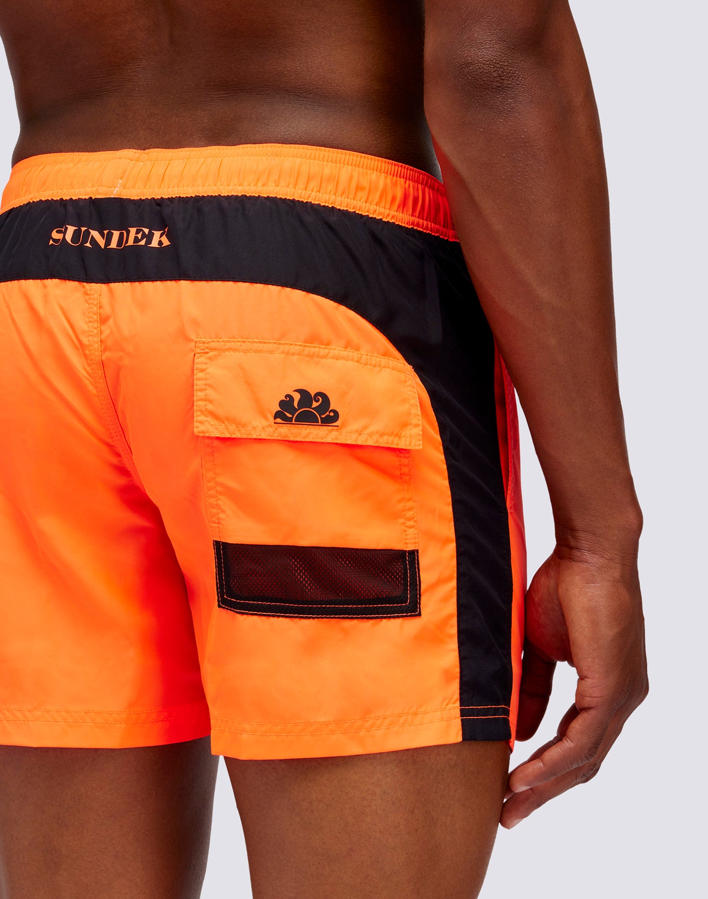 LIGHT POLY SHORT SWIMSHORTS WITH ELASTIC WAIST