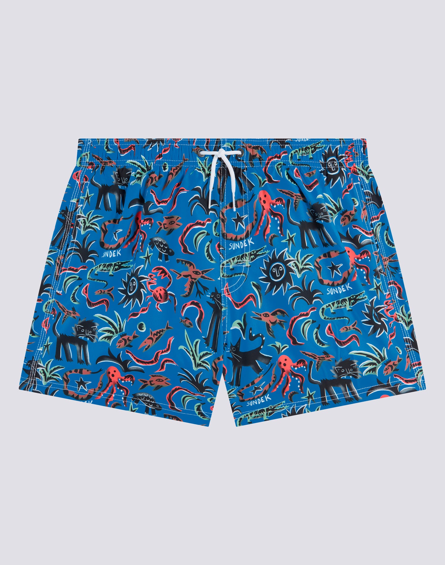 SWIM SHORTS PRINT SAFARI SURPRISE REPREVE®