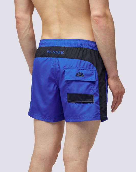 LIGHT POLY SHORT SWIMSHORTS WITH ELASTIC WAIST