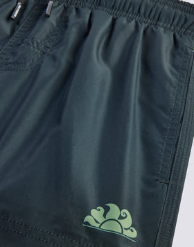 STRETCH WAIST SWIM TRUNKS