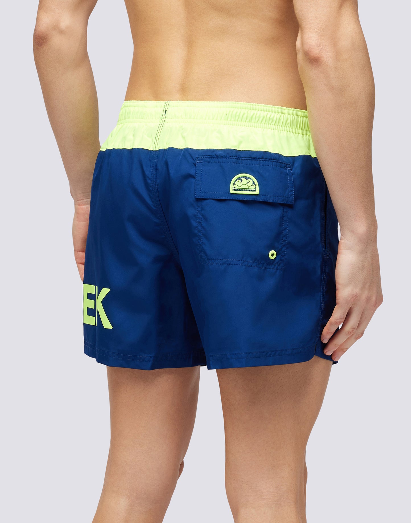 LIGHT POLY SHORT SWIMSHORTS WITH ELASTIC WAIST