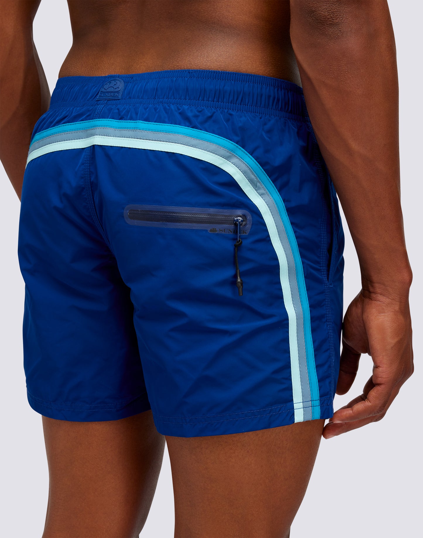 MEMORY SHORT SWIMSHORTS WITH ELASTIC WAIST