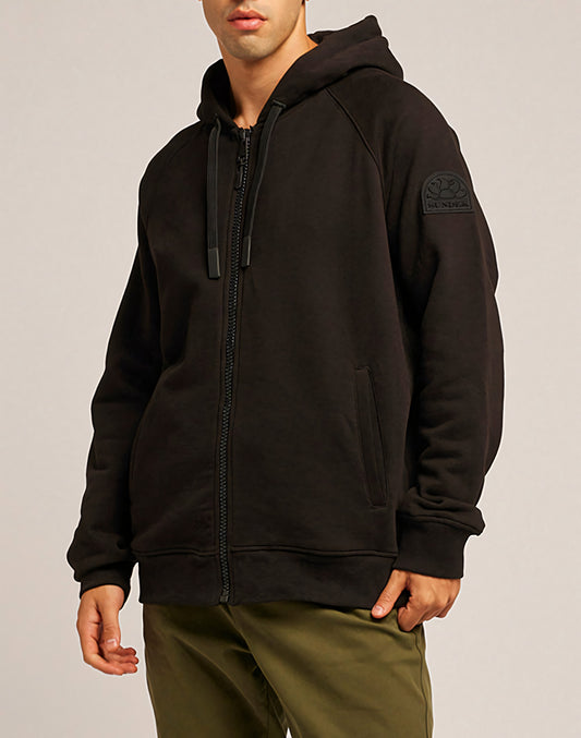 BRUSHED HOODED SWEATSHIRT
