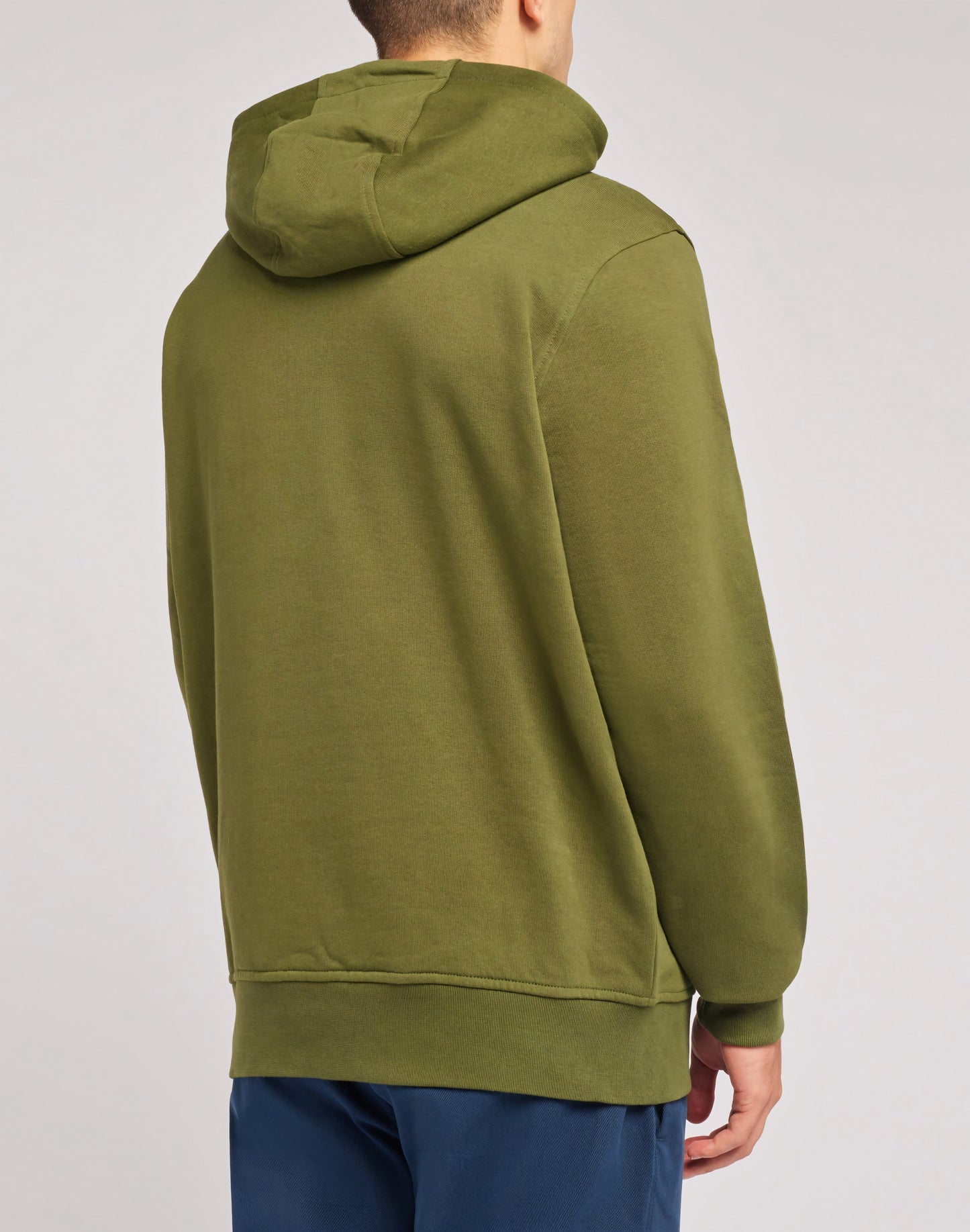 3/4 ZIPPER HOODED SWEATSHIRT