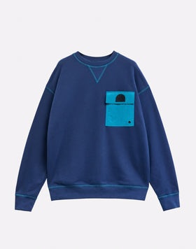 BRUSHED SWEATSHIRT WITH FRONT POCKET