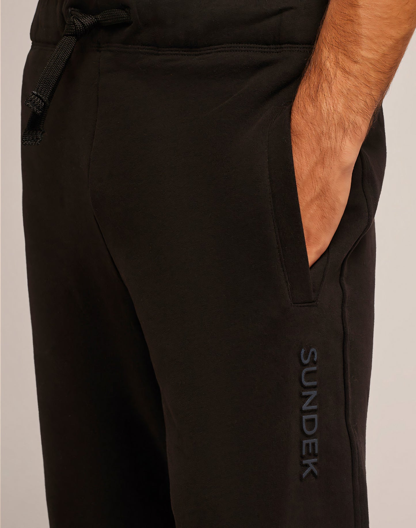 ELASTICATED SWEAT TROUSERS