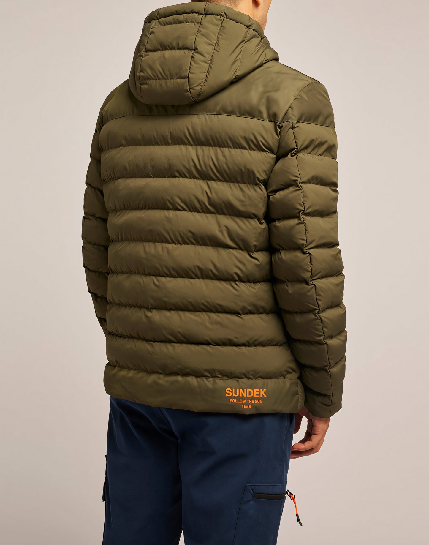 QUILTED HOODED JACKET